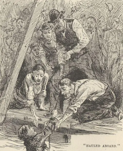 The yawl crew searched everywhere but found no sign of the two men They - фото 77