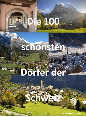 Martina Kloss Die 100 schönsten Dörfer der Schweiz обложка книги