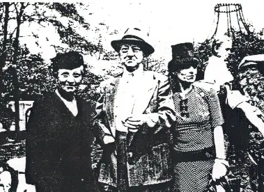 Ehepaar Klapproth mit Margarethe Schmidt der Tochter von Doras Bruder - фото 8
