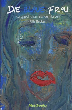 Ulla Becker Die blaue Frau обложка книги