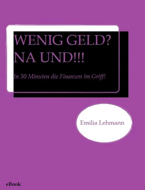 Emilia Lehmann WENIG GELD? NA UND!!! обложка книги