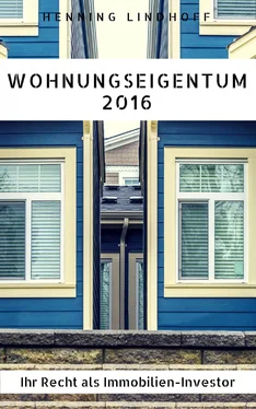 Henning Lindhoff Wohnungseigentum 2016 обложка книги