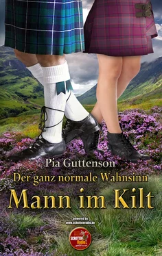 Pia Guttenson Der ganz normale Wahnsinn Mann im Kilt обложка книги