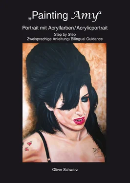 Oliver Schwarz Painting Amy обложка книги