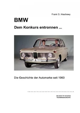 Frank O. Hrachowy BMW – Dem Konkurs entronnen ... обложка книги