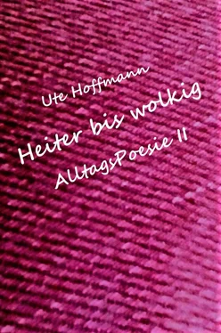 Ute Hoffmann Heiter bis wolkig AlltagsPoesie II обложка книги