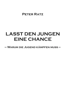 Peter Ratz Lasst den Jungen eine Chance обложка книги