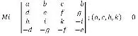 These symbolic representations show that the topleft 00 values of each - фото 162