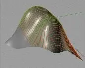 Fig 18 Resulting mesh on domainSrf Step Three The mesh is trimmed by the - фото 38