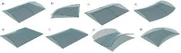 Fig 3 Special glass panel types a cylindrical b cylindrical edges not - фото 182