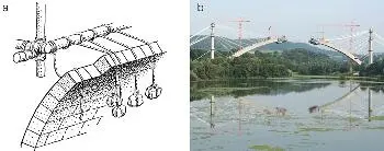Fig 4 a Medieval vault construction using tensioned ropes Fitchen 1961 - фото 122