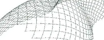 Fig 1 Structural model of a singlelayer grid shell with equal grid lengths - фото 48