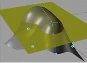 Fig 16 domainSrf and cuttingSrf Step Two A set of guidecurves is chosen - фото 36