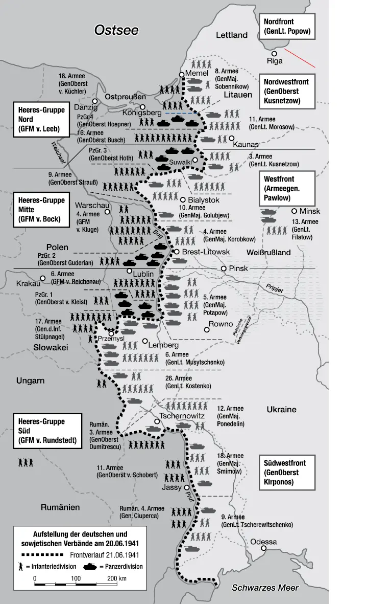 Die Ausgangslage Karte Der Schwerpunkt des deutschen Aufmarsches liegt - фото 5