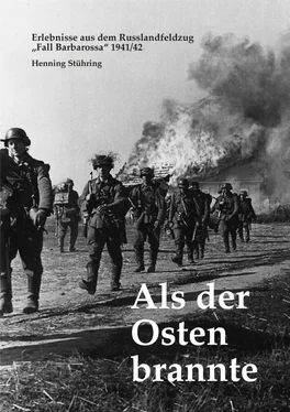 Henning Stühring Als der Osten brannte обложка книги