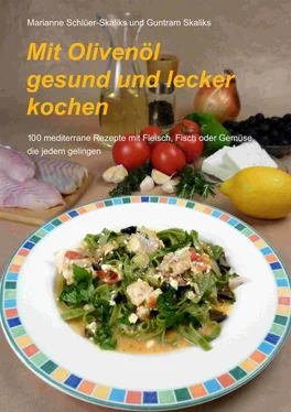 Marianne Schlüer-Skaliks Mit Olivenöl gesund und lecker kochen обложка книги