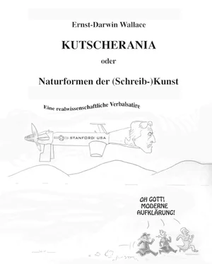 Ernst-Darwin Wallace Kutscherania oder Naturformen der (Schreib-)Kunst обложка книги
