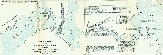 TRACK SURVEY of the SASKATCHEWAN between CEDAR LAKE LAKE WINNIPEG Pull - фото 2