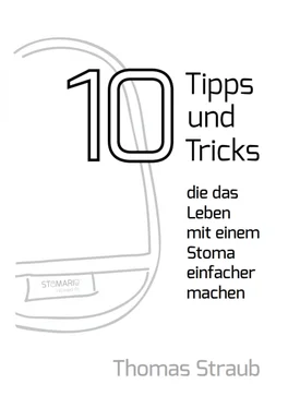 Thomas Straub 10 Tipps, die das Leben mit einem Stoma einfacher machen обложка книги