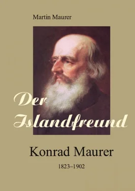 Martin Maurer Der Islandfreund: Konrad Maurer 1823–1902 обложка книги