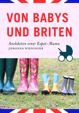 Johanna Wieninger Von Babys und Briten обложка книги