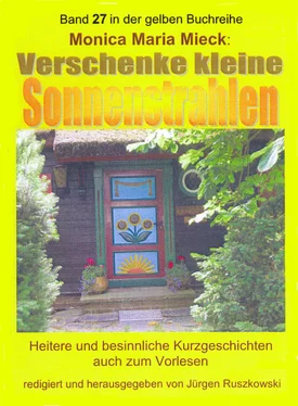 Monica Maria Mieck – Herausgeber Jürgen Ruszkowski Verschenke kleine Sonnenstrahlen обложка книги