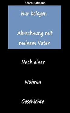 Sören Hofmann Nur belogen. Abrechnung mit meinem Vater обложка книги