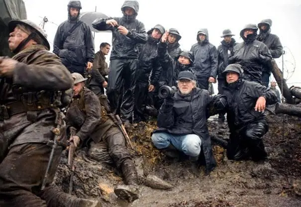 Steven Spielberg beim Dreh seines neuen Films Gefährten Andrew Cooperdapd - фото 2