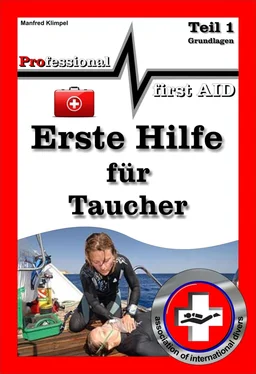 Manfred Klimpel Erste Hilfe beim Tauchen Teil 1 обложка книги