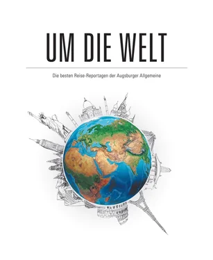 Augsburger Allgemeine Um die Welt обложка книги