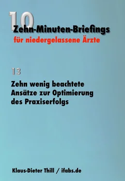 Klaus-Dieter Thill Zehn wenig beachtete Ansätze zur Optimierung des Praxiserfolgs обложка книги