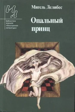 Мигель Делибес Опальный принц обложка книги