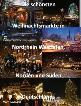 Martina Kloss Die schönsten Weihnachtsmärkte Nordrhein Westfalen, Norden und Süden Deutschlands обложка книги