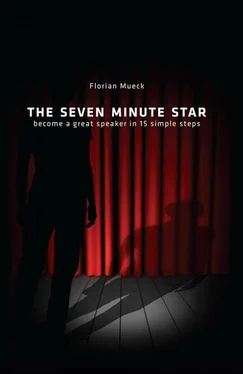 Florian Mueck THE SEVEN MINUTE STAR обложка книги