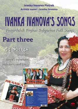 Ivanka Ivanova Pietrek Ivanka Ivanova's Songs - part three обложка книги