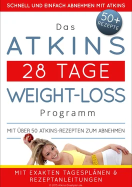 Atkins Diaetplan.de Das Atkins 28 Tage Weight-Loss Programm обложка книги