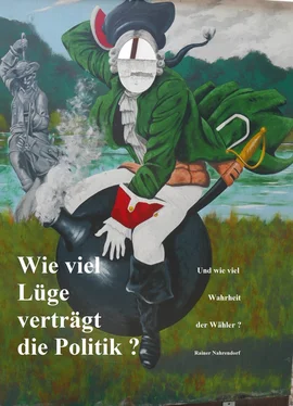 Rainer Nahrendorf Wie viel Lüge verträgt die Politik? обложка книги