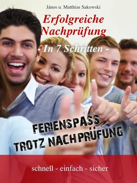 Matthias Sakowski Erfolgreiche Nachprüfung - In 7 Schritten обложка книги