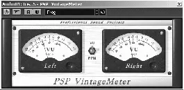 Das PSPVintageMeter ein VUMeter PlugIn PSPAudioware 462PeakMeter - фото 20