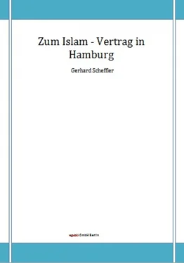 Gerhard Scheffler Zum Islam - Vertrag in Hamburg обложка книги