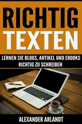 Alexander Arlandt - Richtig texten