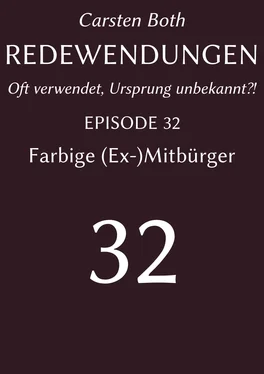 Carsten Both Redewendungen: Farbige (Ex-)Mitbürger обложка книги