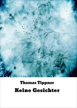 Thomas Tippner Keine Gesichter обложка книги