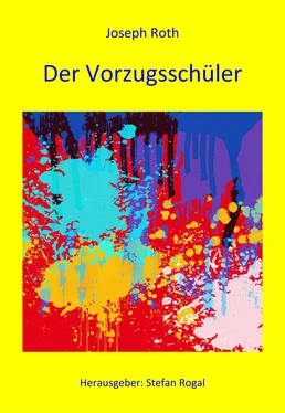 Joseph Roth Der Vorzugsschüler обложка книги