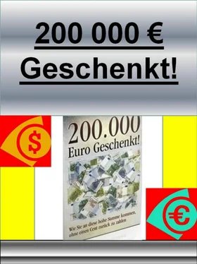 Werner Vogel 200000 Euro Geschenkt! обложка книги
