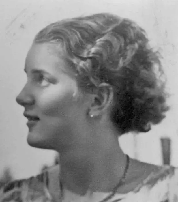 Irene Ellgring später Gläser An den 12121937 den Tag als sie ihrem Robert - фото 2