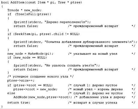 Функции Seekltem MakeNode и AddNode не являются частью открытого - фото 577