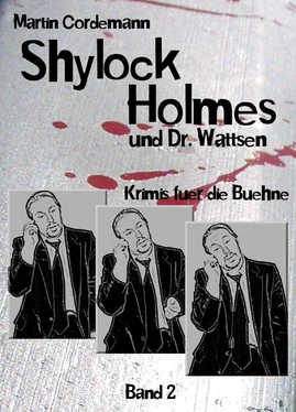Martin Cordemann Shylock Holmes und Dr. Wattsen обложка книги