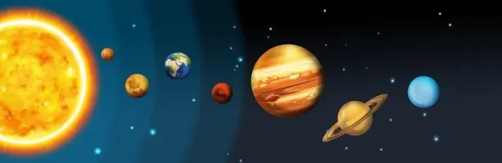 Alle acht Planeten drehen sich nicht nur um sich selbst sondern sie kreisen - фото 3