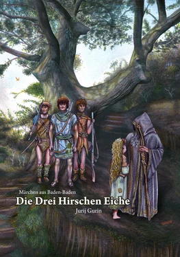 Jurij Gurin Die Drei Hirschen Eiche обложка книги